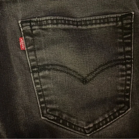 Levi's 512 Black Slim Jeans GUC 34x34 - Picture 7 of 7